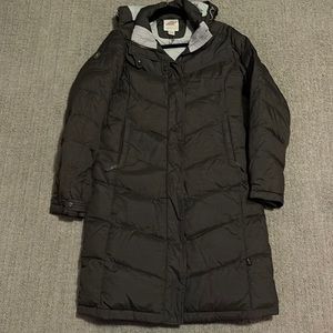 Eastern Mountain Sports EMS Women's Medium Brown 80% Goose Down Parka